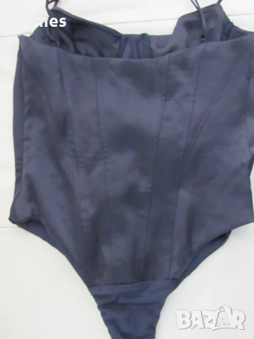 Оформящо дамско черно боди ZARA размер XS, снимка 7 - Корсети, бюстиета, топове - 48266117