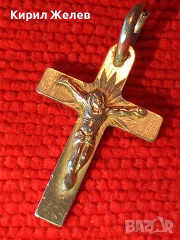 КРАСИВО КАТОЛИЧЕСКО СРЕБЪРНО РАЗПЯТИЕ КРЪСТ БИЖУТЕРСКА ИЗРАБОТКА 38431, снимка 12 - Колиета, медальони, синджири - 41337140