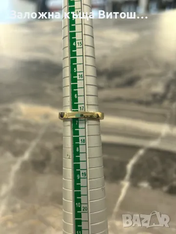 Златен пръстен 14к 3гр. Bulgari, снимка 9 - Пръстени - 50221293