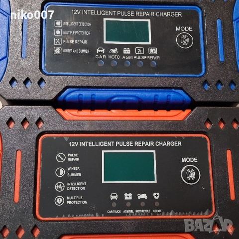 зарядно за акумулатор на кола-мотор-автомобил-ван-джип-бус, снимка 11 - Аксесоари и консумативи - 53711612