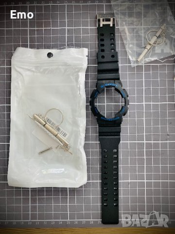 Casio G-Shock каишка и безел комплект, снимка 5 - Каишки за часовници - 41561377