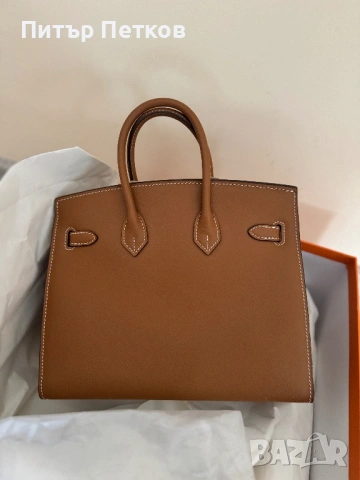 Hermes 25 Birkin Bag Sellier, снимка 3 - Чанти - 53832988