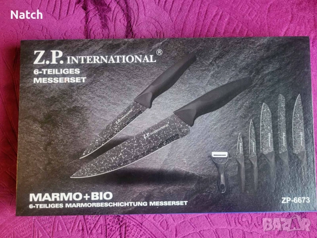 Комплект кухненски съдове за готвене и метало-керамични кухненски ножове , снимка 9 - Съдове за готвене - 52823437