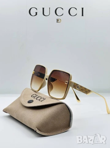 очила с калъф, кутия и ув защита christian dior versace gucci , снимка 9 - Слънчеви и диоптрични очила - 50744552