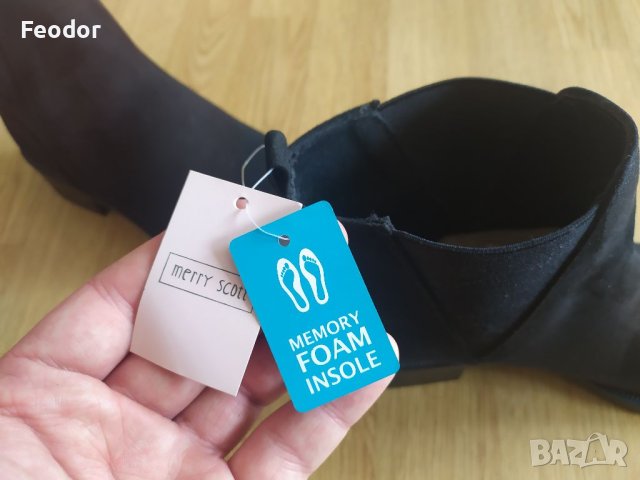 Merry Scott боти, стелка от мемори пяна, 40 номер, снимка 3 - Дамски боти - 41187921