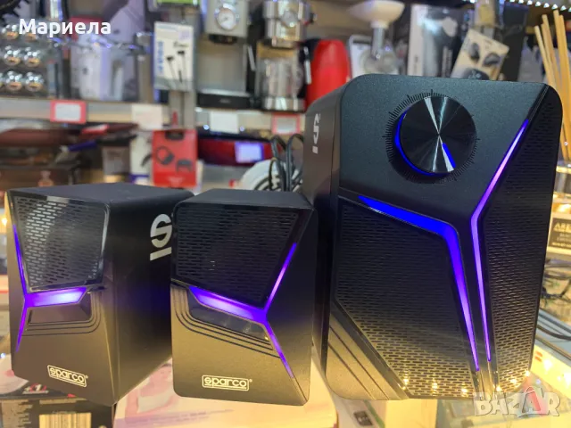 Високоговорител Sparco / Субуфер с Bluetooth / Активни Колони Sparco Gaming, снимка 2 - Тонколони - 48122289