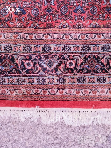 Ръчно тъкан вълнен килим.Ирански.Топ качество за ценители., снимка 4 - Килими - 49668164