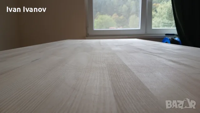 Масивно дървено бюро/работна маса 200х80х85 см ; Solid wooden desk/working bench, снимка 3 - Работни маси и бюра - 56242389