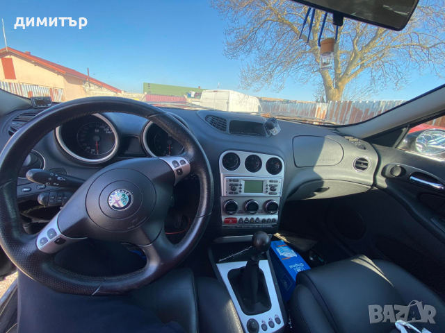 Alfa Romeo 156 Sportwagon 1.9 jtd 16v facelift кожа алфа ромео , снимка 7 - Автомобили и джипове - 36332938