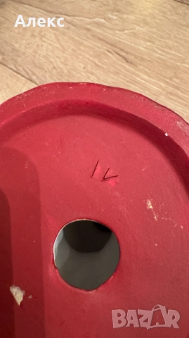 Голям винтидж керамичен ангел 21см/ 14см– Германия, номер., снимка 5 - Антикварни и старинни предмети - 52681454