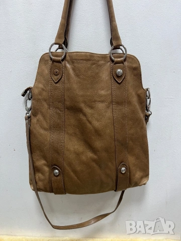 Чанта естествена кожа, винтидж, снимка 4 - Чанти - 53511843