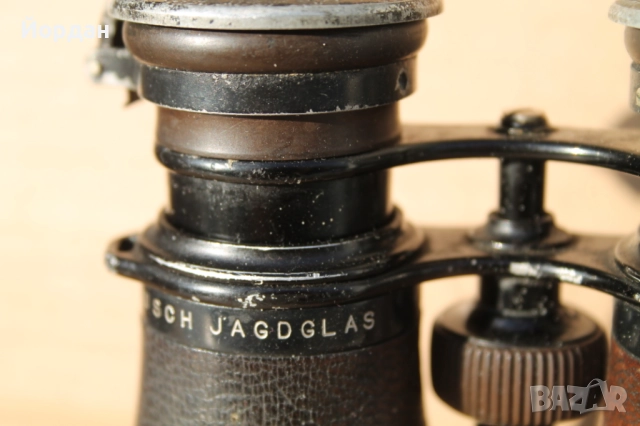 Рядък военен Немски бинокъл ''P.Dorffel Berlin Busch'', снимка 3 - Антикварни и старинни предмети - 52565248