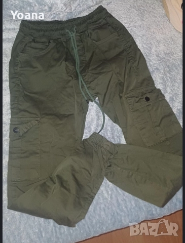 КАРГО ПАНТАЛОН(тъмно зелен)