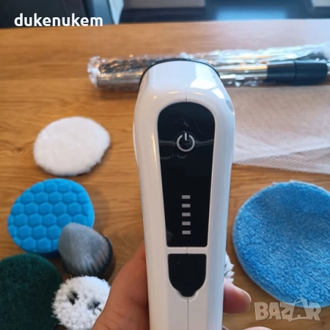 НОВА! Електрическа четка, 8 в 1, телескопична дръжка, снимка 7 - Други стоки за дома - 52812102