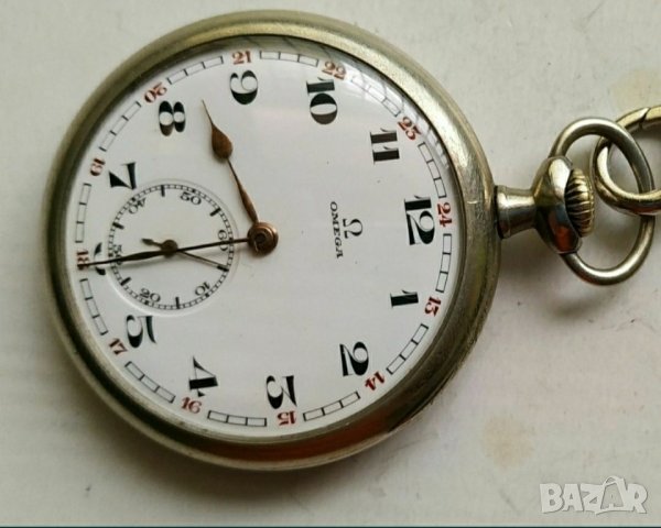 Omega Джобен часовник Омега , снимка 3 - Джобни - 42508140