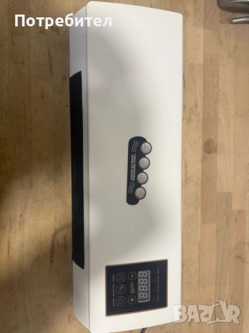 Стенен PTC отоплител и вентилатор LX-333 – 1800W, дистанционно управление и таймер, снимка 13 - Отоплителни печки - 53566967