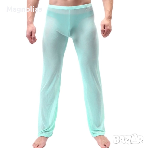 Секси мъжки ледено копринени Ултратънки дълги, снимка 2 - Бельо - 52975900
