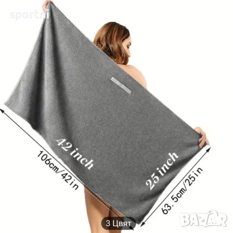 Микрофибърна кърпа -тюрбан за дълга коса, снимка 5 - Аксесоари за коса - 44496408