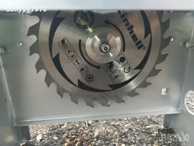 einhell-циркуляр 0710251651, снимка 9 - Други машини и части - 51977305