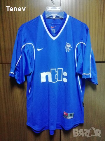 Glasgow Rangers Nike Vintage 1999-2001 оригинална футболна тениска фланелка Глазгоу Рейнджърс 