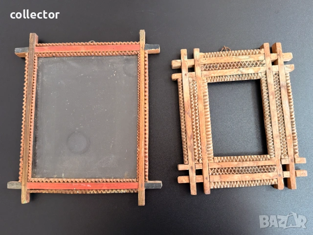 Дървени рамки овчарска дърворезба. №7856