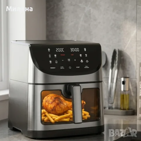 Фритюрник с горещ въздух, снимка 5 - Фритюрници - 55866663