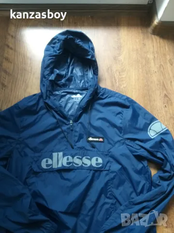 Ellesse Berto Rain Jacket Navy - страхотна мъжка ветровка М, снимка 4 - Якета - 47261633