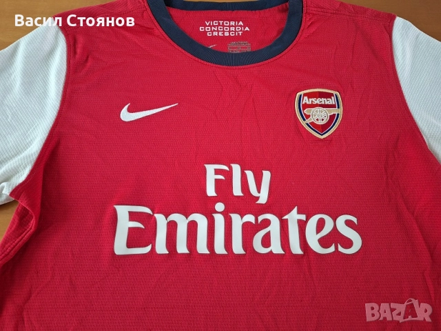Arsenal / Арсенал Nike home 2013-2014г. - за ръст (158-170см), снимка 2 - Фен артикули - 40577844