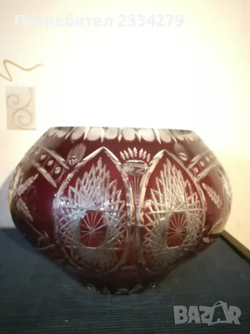 Стар немски блейкристал,,ХОФБАУЕР, колекция на Бъдс Рубин" Германия. 1985год. , снимка 4 - Антикварни и старинни предмети - 48454635