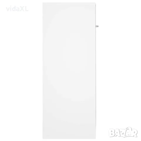 vidaXL Сайдборд, бял, 60x30x75 см, инженерно дърво, снимка 5 - Бюфети - 56147733