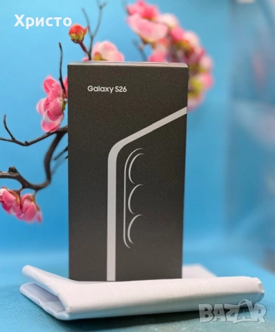 НОВ!!! Samsung Galaxy S26, Dual SIM, 12GB RAM, 512GB, 5G, Sky Blue + адаптер , снимка 4 - Samsung - 53778800