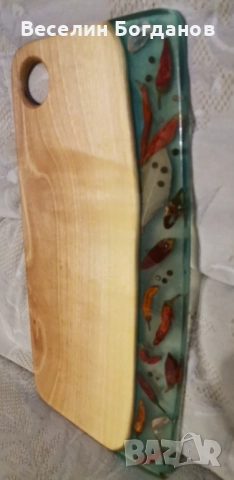 Дъски изработени от орех и кристална епоксидна , снимка 5 - Аксесоари за кухня - 52745230