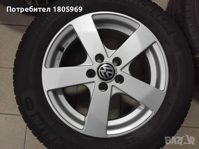 4бр. ал. джанти Dezent 5x100 , 6x15 , ET38 , централен отвор 57,1мм, снимка 4 - Гуми и джанти - 53560586