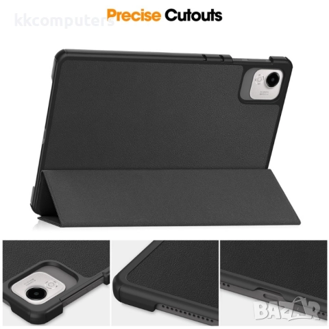 Кожен калъф за Honor Pad X9a / X9 Pro със Стенд, вкл. Протектор- 6 Цвята, снимка 9 - Калъфи, кейсове - 52331604