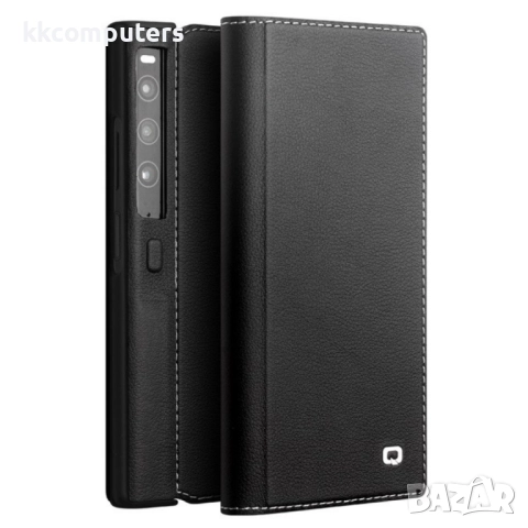 Huawei Mate Xs 2 QIALINO Magnetic Wallet Кожен Калъф и Протектор, снимка 3 - Калъфи, кейсове - 52838970