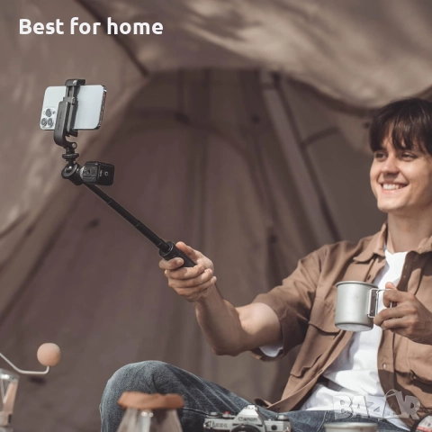 PGYTECH Мини статив с държач за телефон, снимка 7 - Селфи стикове, аксесоари - 52628389