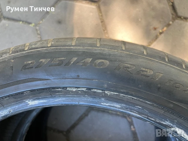 2бр летни гуми 275-40-21, снимка 4 - Гуми и джанти - 51036441