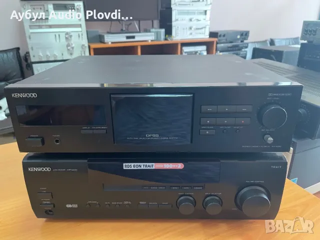 Kenwood KRF-A4020 Усилвател, стерео ресивър и Kenwood KX-3080 Касетефон Дек, снимка 3 - Аудиосистеми - 50144652