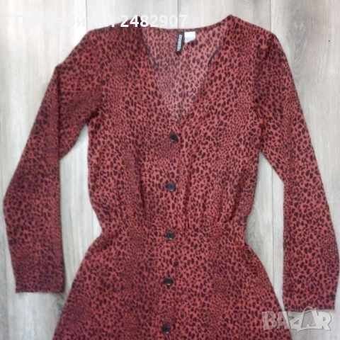 Ефектна дамска рокля Н&М, снимка 8 - Рокли - 51949527