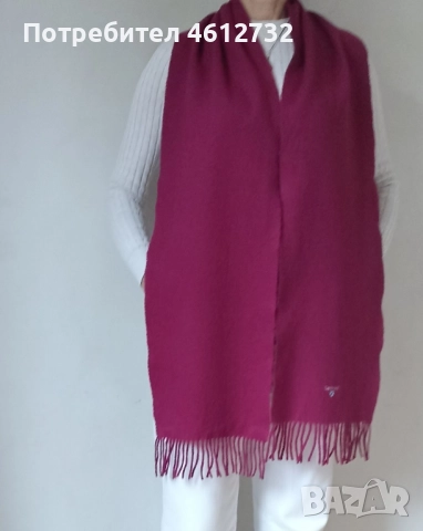 Дамски шал Barbour, снимка 4 - Шалове - 52226690