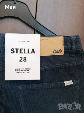 Панталон син джинс 28, снимка 4 - Панталони - 36205462