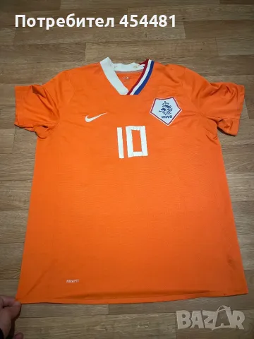 Nike Netherlands mens t shirt Van der Vaart
