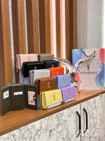 портмонета louis vuitton  ysl saint laurent, снимка 7 - Портфейли, портмонета - 51440687