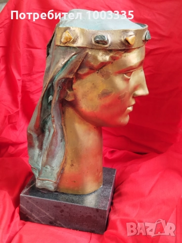 Бронзова пластика -фигура, снимка 5 - Антикварни и старинни предмети - 51462628