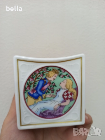 Порцеланов свещник Спящата красавица - Hutschenreuther 2000 