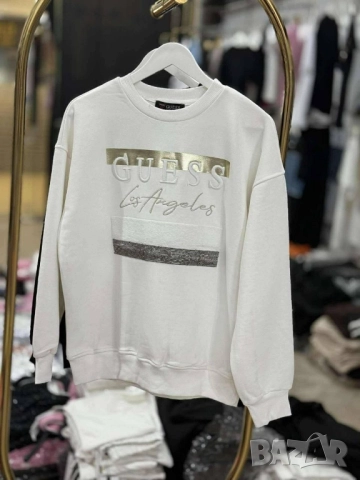 дамски памучни блузи guess , снимка 5 - Блузи с дълъг ръкав и пуловери - 51831903