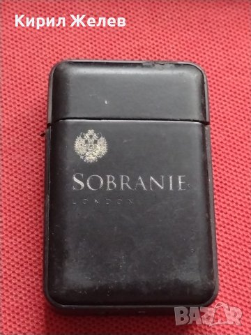 МОДЕРНА МЕТАЛНА ЗАПАЛКА SOBRANIE LONDON МНОГО КРАСИВА СТИЛЕН ДИЗАЙН 7551, снимка 7 - Запалки - 39074192
