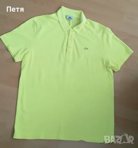 Мъжка блуза с къс ръкав  LACOSTE, снимка 2 - Тениски - 56085816