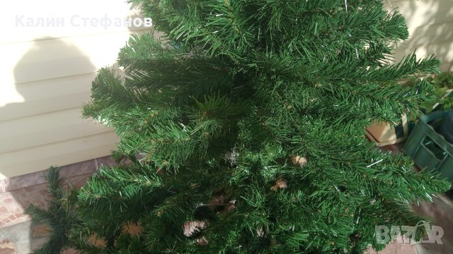 Новогодишна изкуствена и реалистична елха 130 см, снимка 2 - Други - 42735541