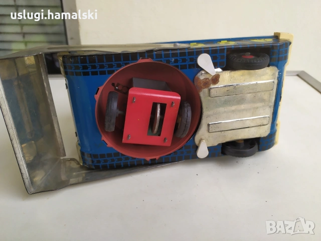 Стара ламаринена играчка, снимка 5 - Антикварни и старинни предмети - 53453664